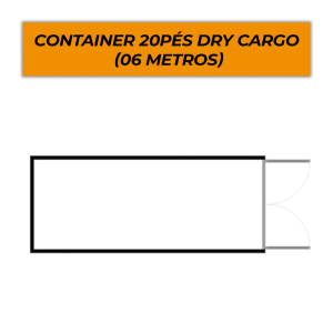 Container 20Pes Dry Cargo 06 Metros Destaq