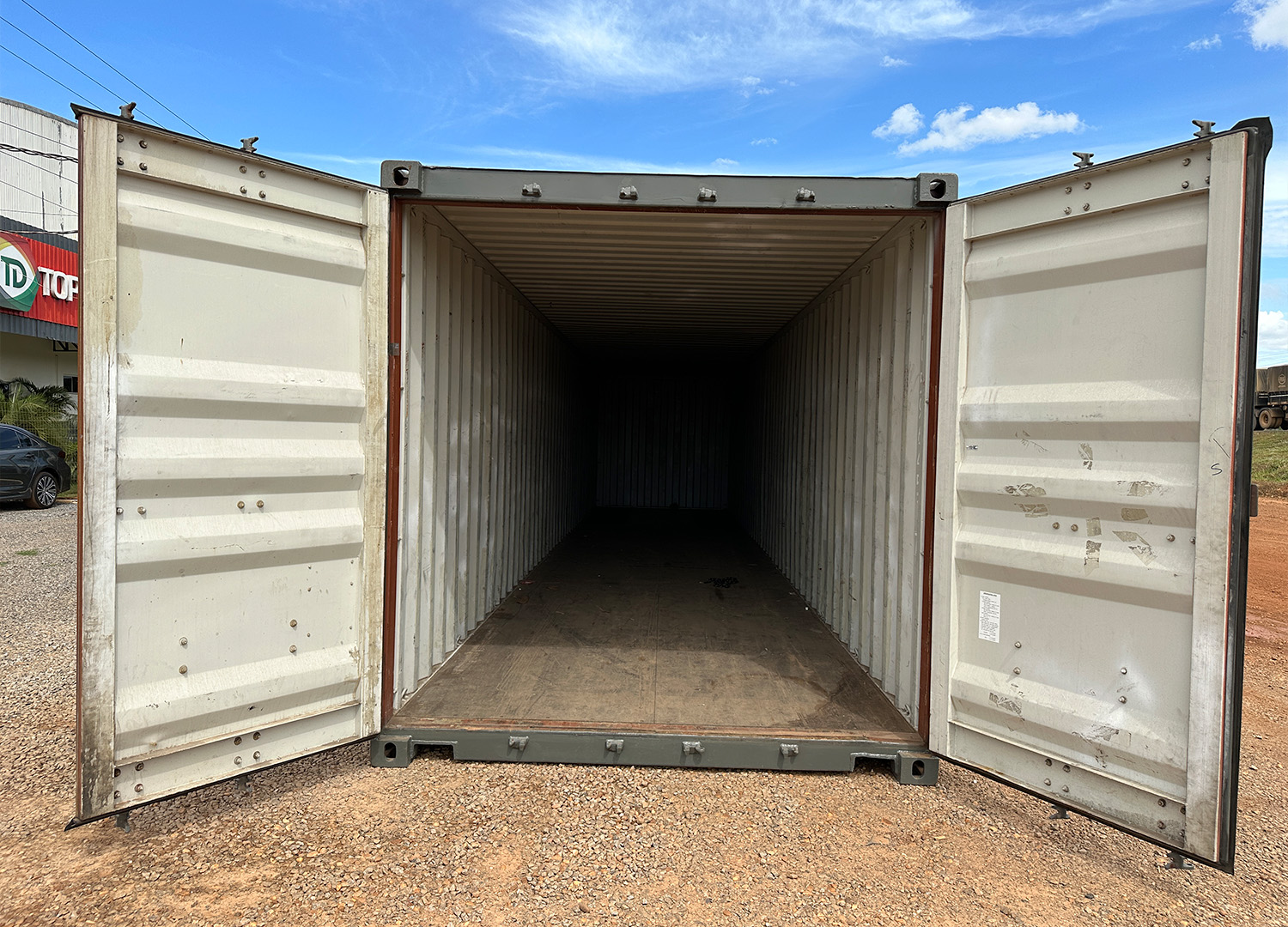 Container 40Pés Standard Dry Cargo (12 Metros) com 2,60m Altura - LOCAÇÃO